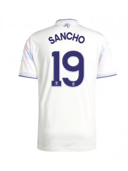 Billige Aston Villa Jadon Sancho #19 Tredjedrakt 2025-26 Kortermet